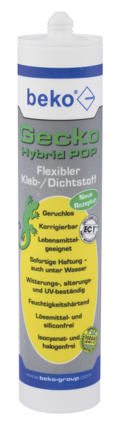 Flexibler 1-Komponenten Kleb-/Dichtstoff grau 310ml